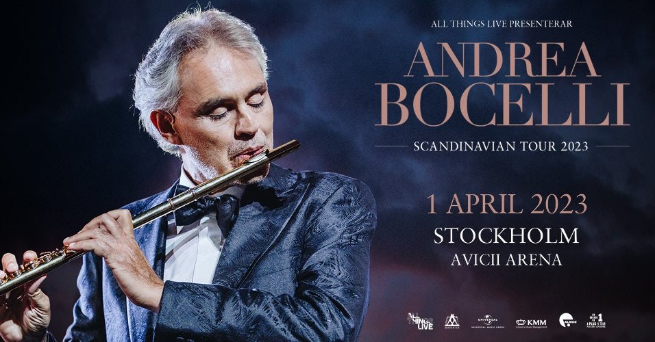 Andrea Bocelli Mercedes Benz outlets Arena Berlin 19.10.2023