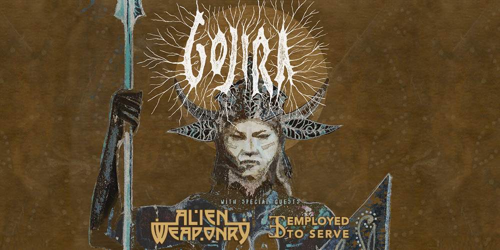 gojira tour sweden