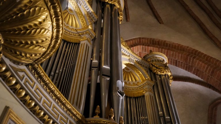 Organ in Stockholm Cathedral