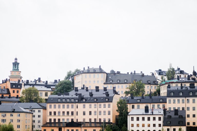 View over Mariaberget, Södermalm