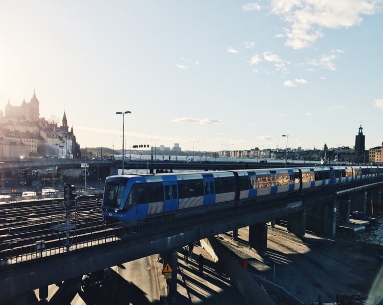 A sunny day in Stockholm