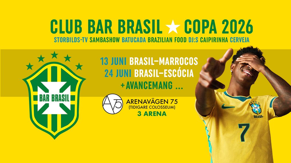 Bar Brasil COPA 2026: Brazil–Morocco