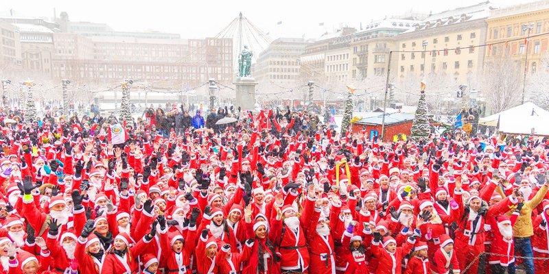 Stockholm Santa Run