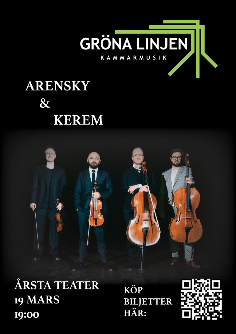 Green Line Chamber Music plays Arensky & Kerem