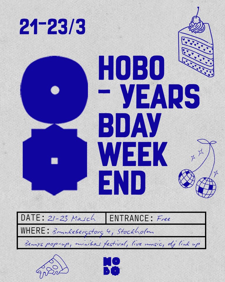 HOBO 8 YEAR WEEKEND