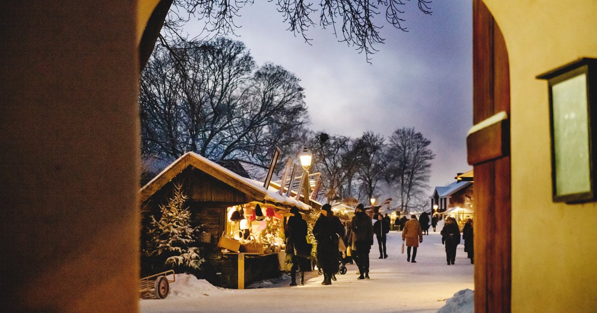 Christmas Market at Skansen 2024 Visit Stockholm