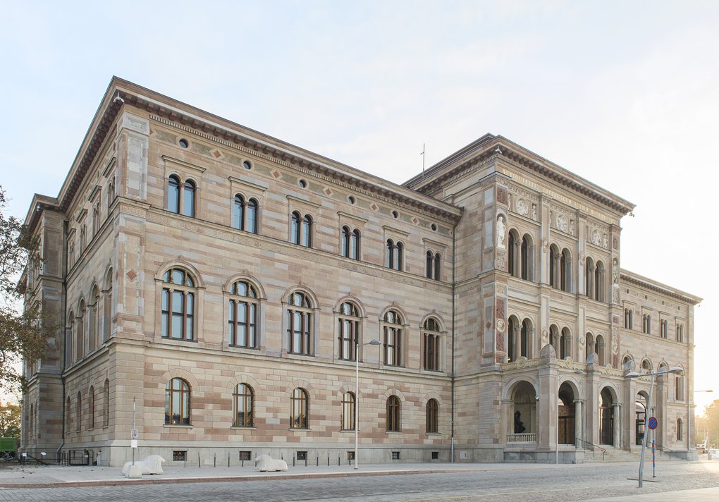 Exterior view of the National Museum.