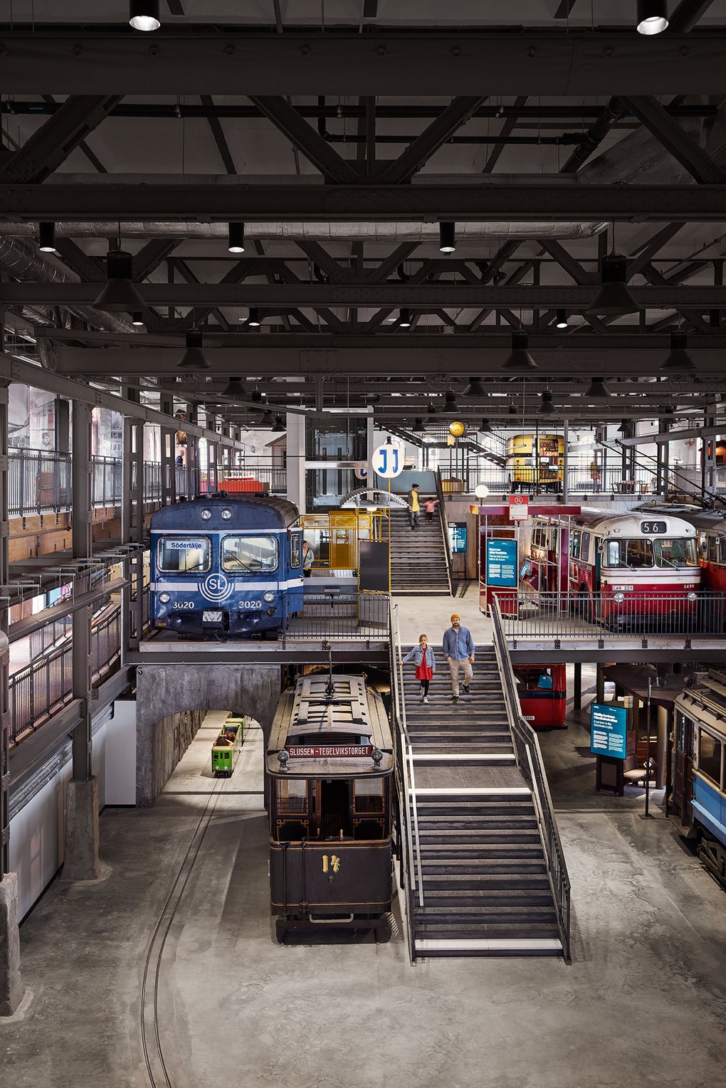 Thursday evenings at the Stockholm Transport Museum
